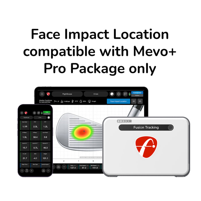 FlightScope Face Impact Location for Mevo+ Pro Package