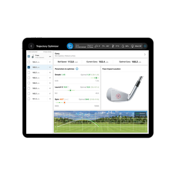 FlightScope X3C Launch Monitor