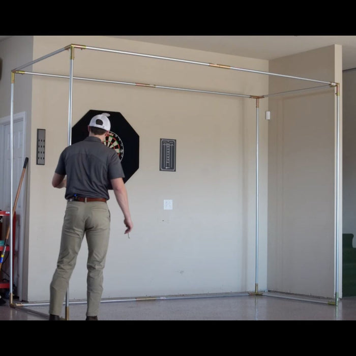 SIG DIY Golf Simulator Enclosure Pipe Frame Kit