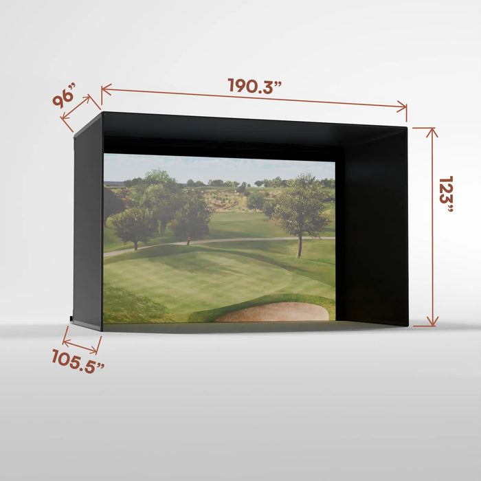 Pro Golf Simulator Enclosure Kit (New Model)
