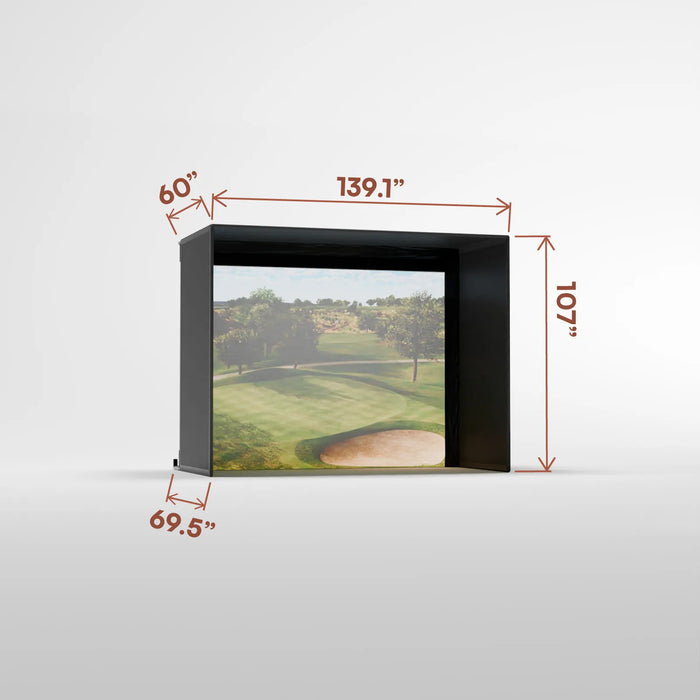 Pro Golf Simulator Enclosure Kit (New Model)