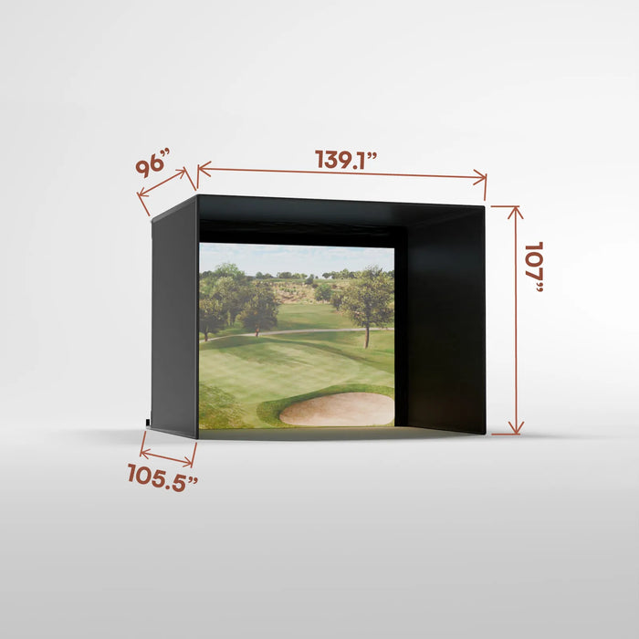 Pro Golf Simulator Enclosure Kit (New Model)