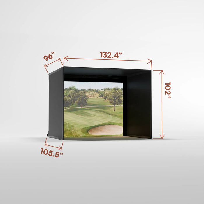 Pro Golf Simulator Enclosure Kit (New Model)